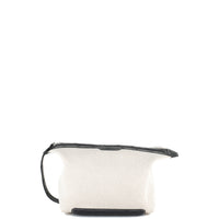 TROUSSE CHRISTIAN - TOILE ET CROCODILE NOIR