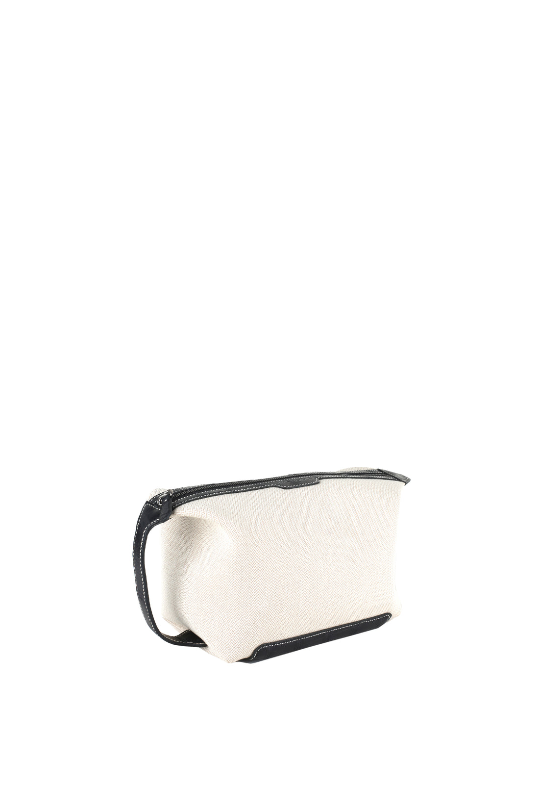 TROUSSE CHRISTIAN - TOILE ET CROCODILE NOIR