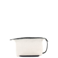 TROUSSE CHRISTIAN - TOILE ET CROCODILE NOIR