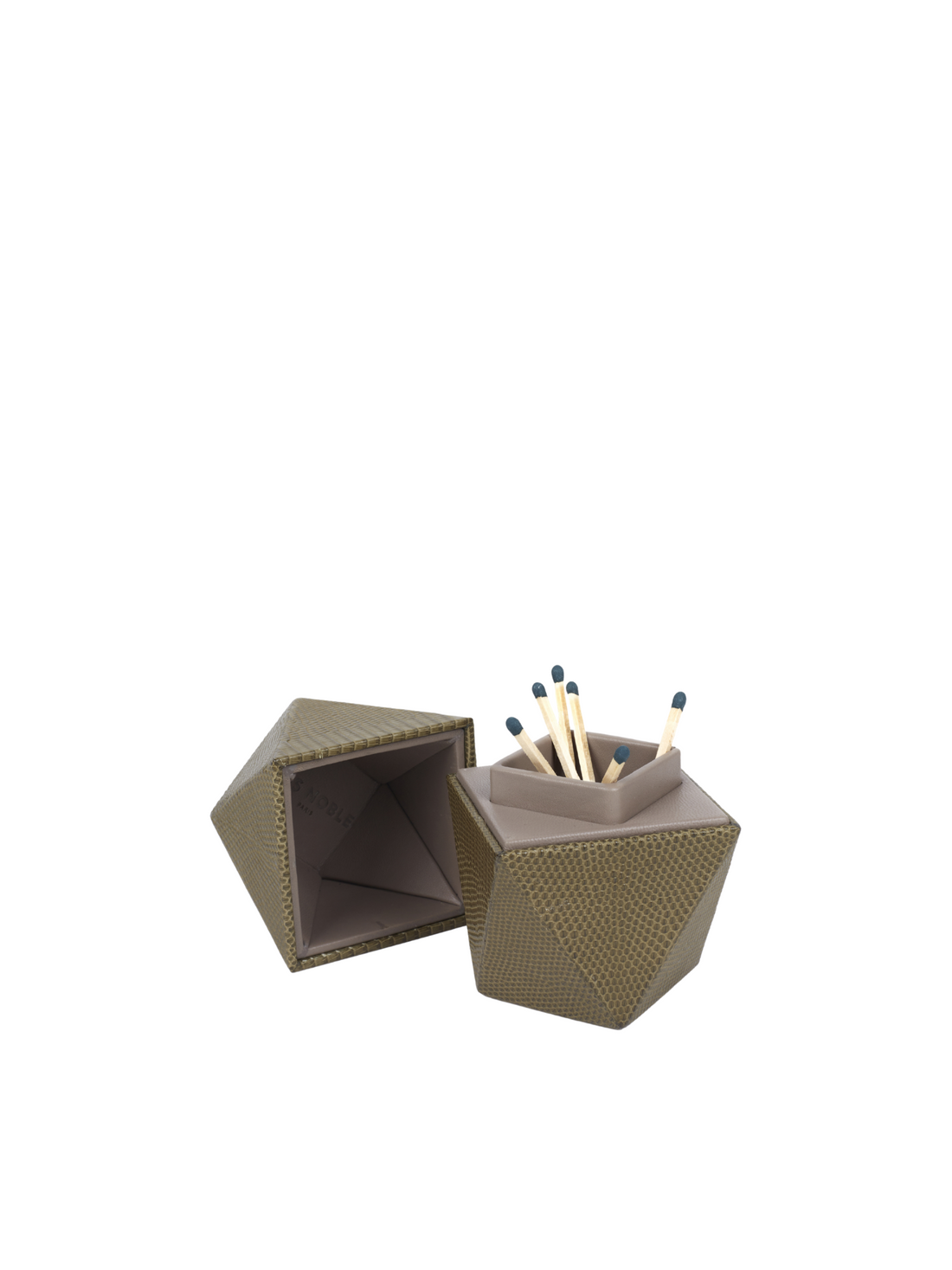 MATCH BOX - LÉZARD VERT