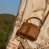 IVY 14 MINI - OSIER NATUREL ET VEAU BARENIA