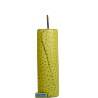 PORTE BOUTEILLE - AUTRUCHE VERT ANIS