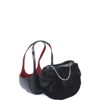 EJIAH 17 DUETTO - VEAU FOURRURE NOIR