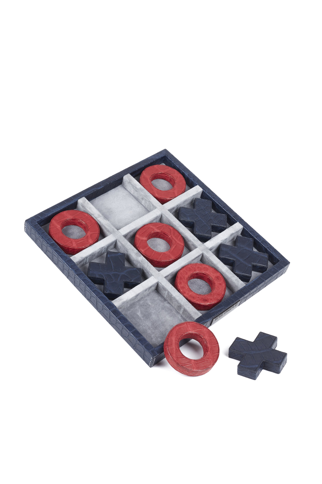 TIC TAC TOE - CROCODILE BLEU ET ROUGE