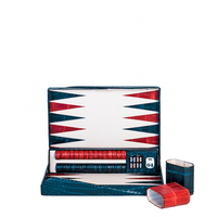 BACKGAMMON - CROCODILE BLEU ET ROUGE