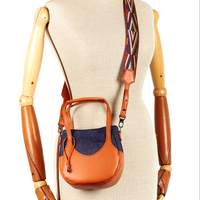 EJIAH 17 - DENIM VEAU ORANGE BRÛLÉ
