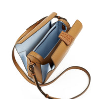 NORMA JEAN 23 - VEAU CAMEL AVEC DETAILS CROCODILE
