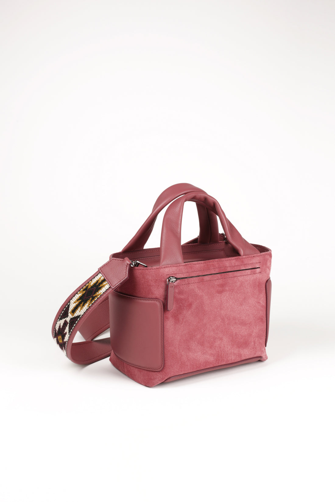 KAYLA 26 - SUEDE ET VEAU CRANBERRY