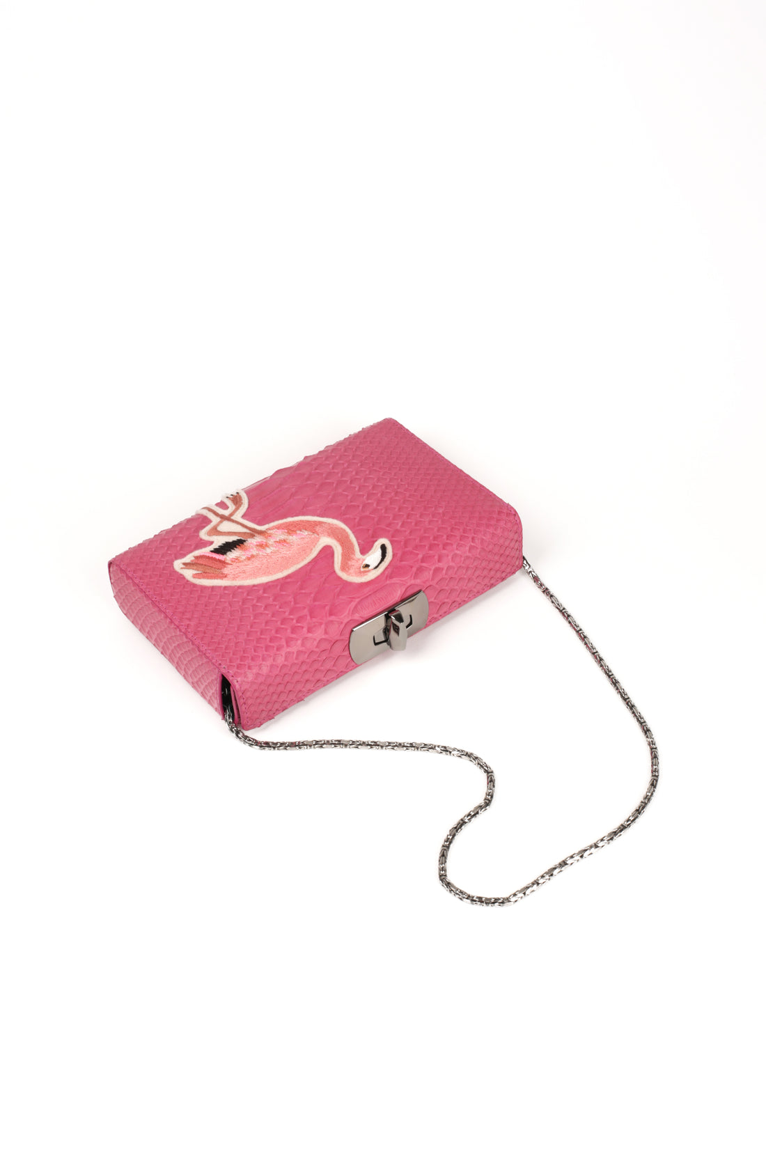 MINAL 18  - PYTHON ROSE ET PATCH FLAMINGO