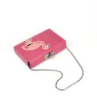 MINAL 18  - PYTHON ROSE ET PATCH FLAMINGO