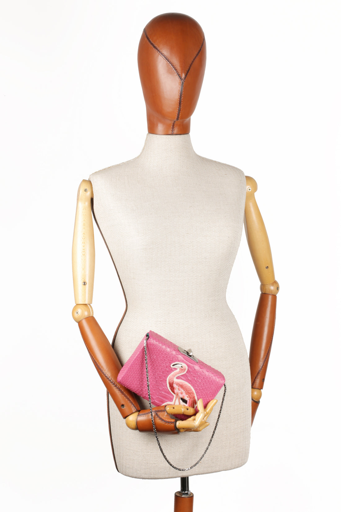 MINAL 18  - PYTHON ROSE ET PATCH FLAMINGO