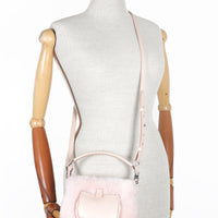 LESLIE 18 - SHEARLING ROSE POUDRE