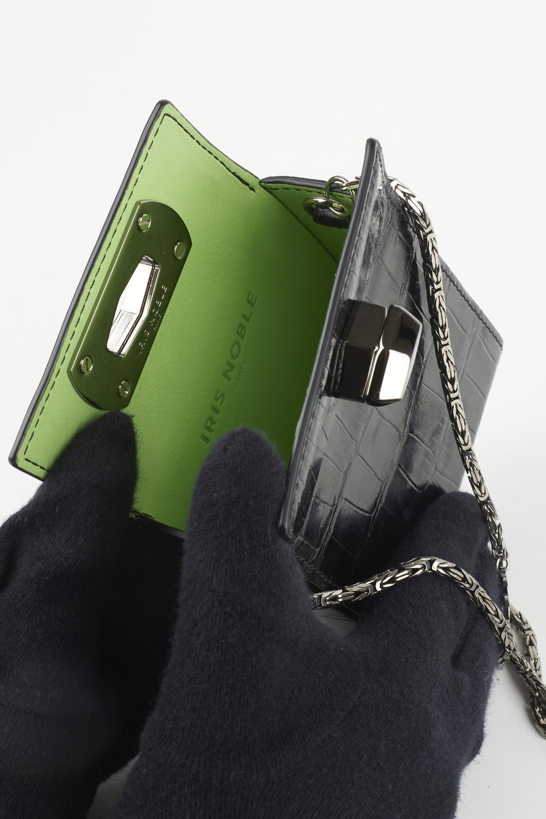MINAL 9 - CROCODILE VERNIS VERT