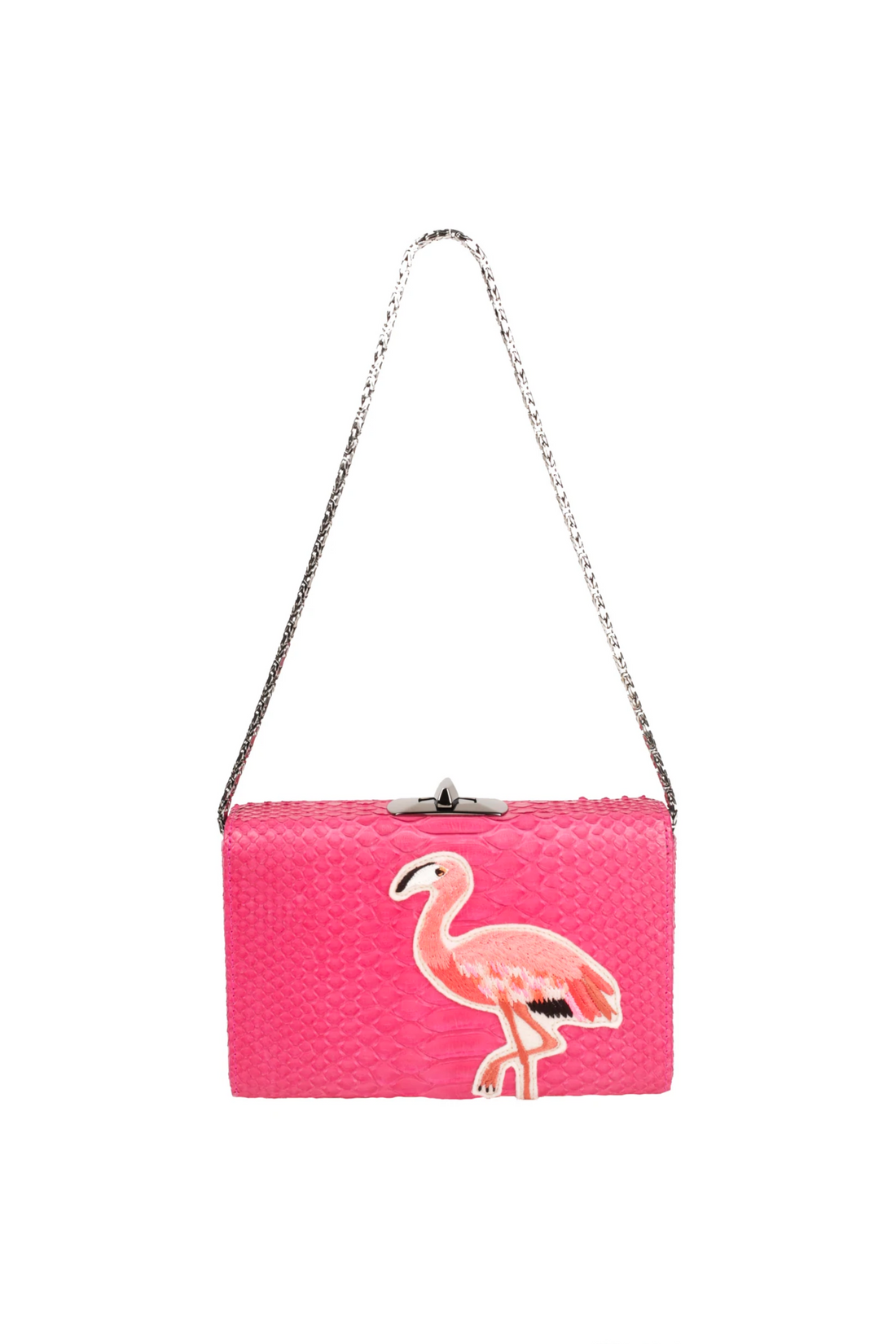 MINAL 18  - PYTHON ROSE ET PATCH FLAMINGO