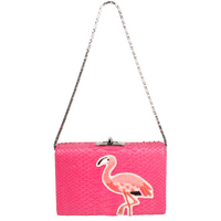 MINAL 18  - PYTHON ROSE ET PATCH FLAMINGO