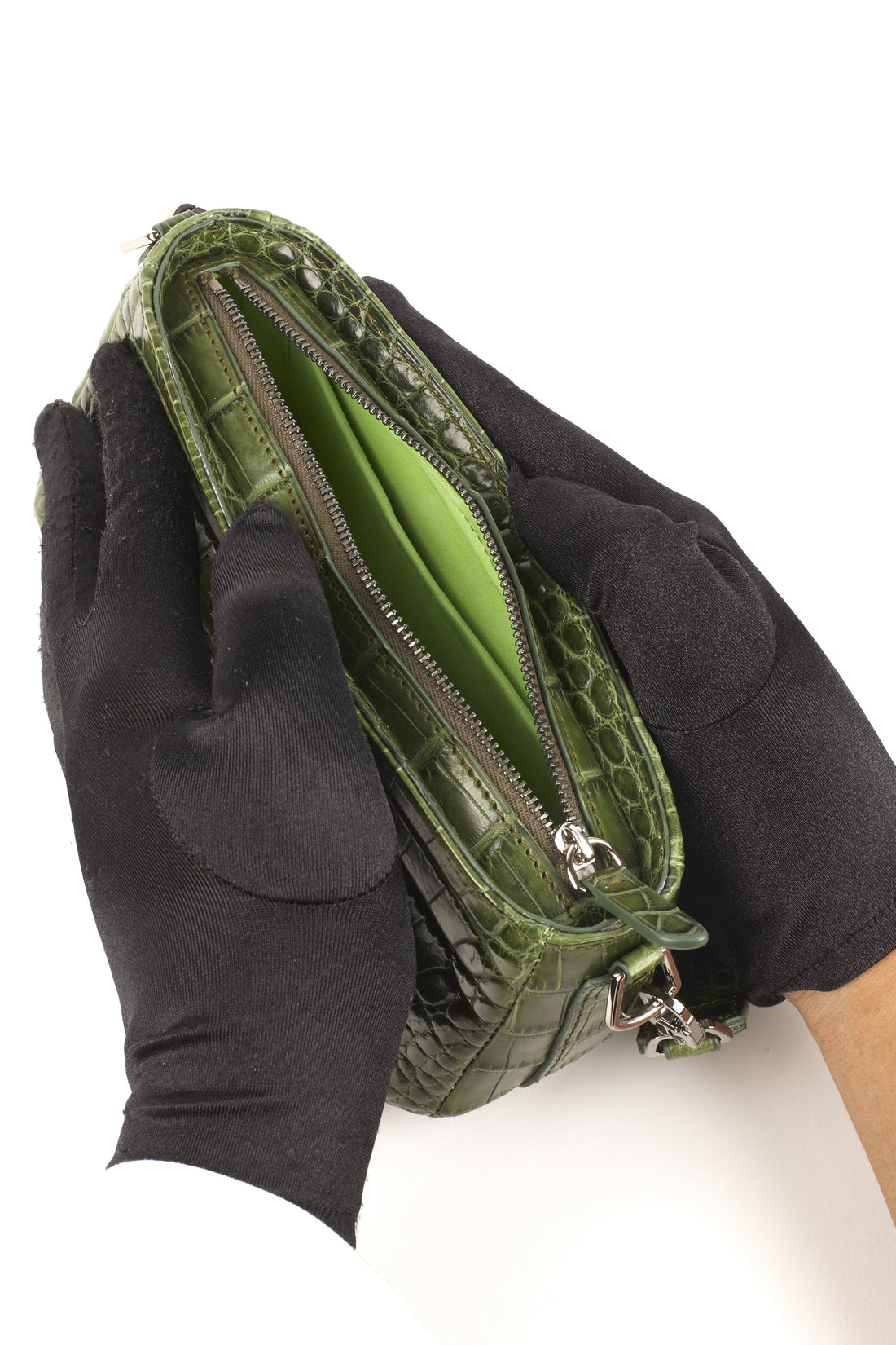 LYNN 19 - CROCODILE VERT