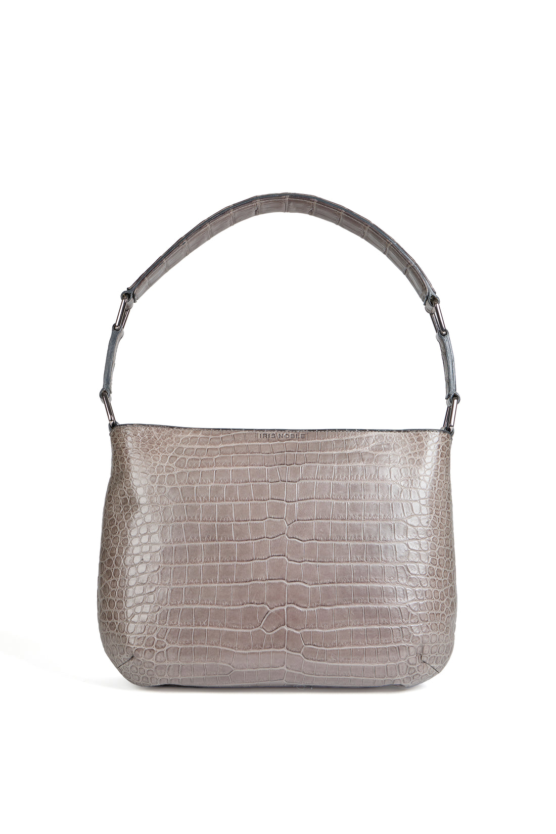 LESLIE 32 - CROCODILE GRIS PLOMB
