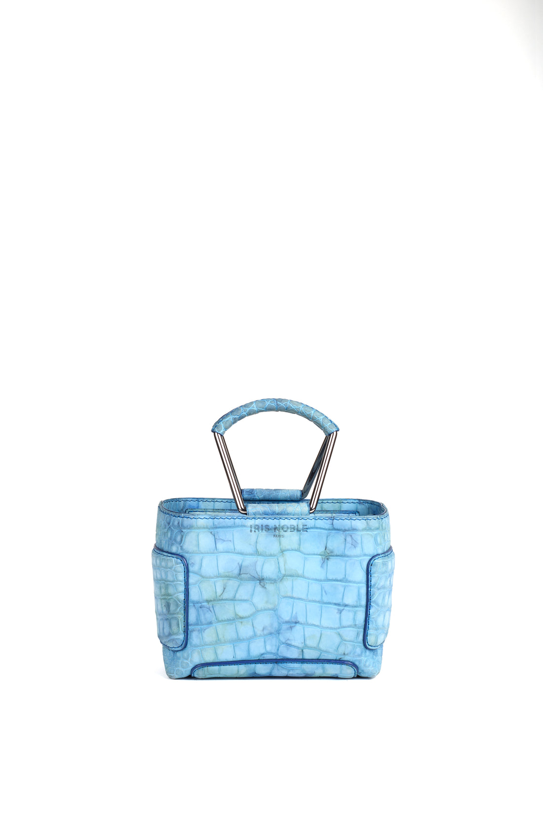 KAYLA 15 - CROCODILE BLEU AQUARELLE