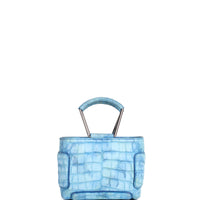 KAYLA 15 - CROCODILE BLEU AQUARELLE