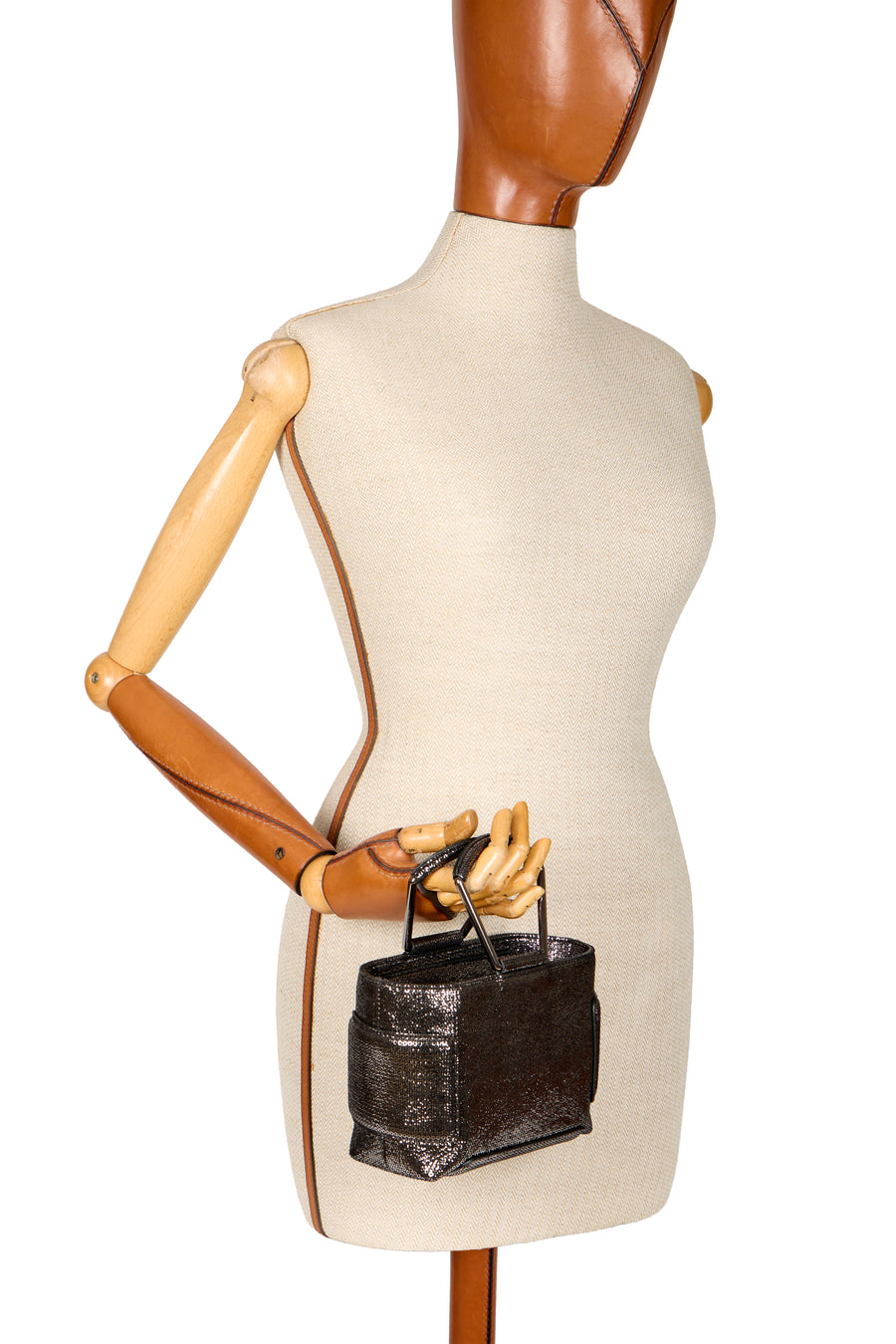 KAYLA 15 - AGNEAU MÉTALLISÉ REFLET DE LUNE