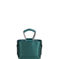 KAYLA 15 - SATIN VERT EMPIRE