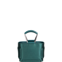 KAYLA 15 - SATIN VERT EMPIRE