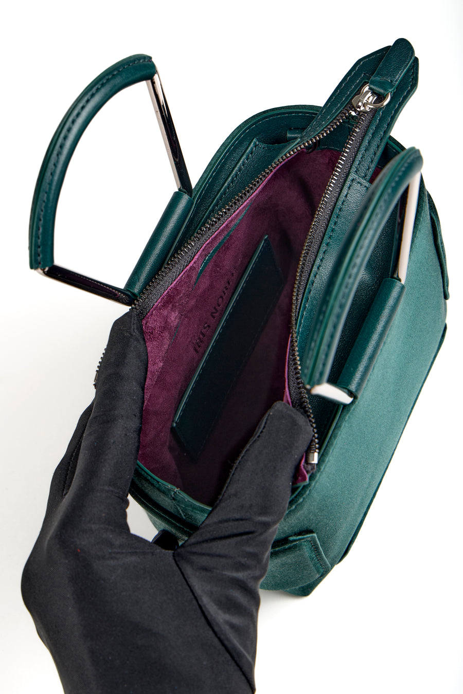 KAYLA 15 - SATIN VERT EMPIRE