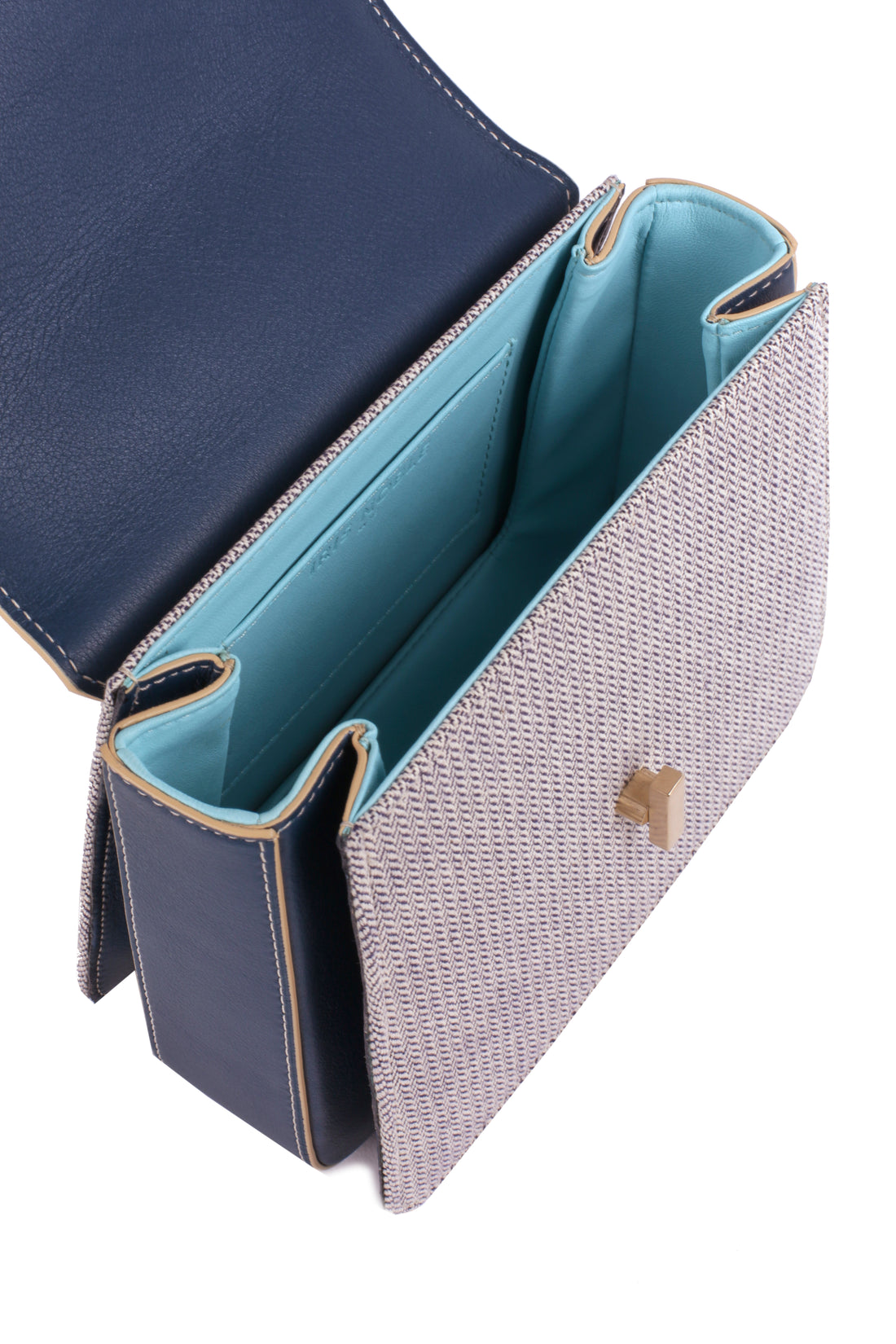 IRIS 18 - TOILE MARINE ET VEAU BLEU PETROLE