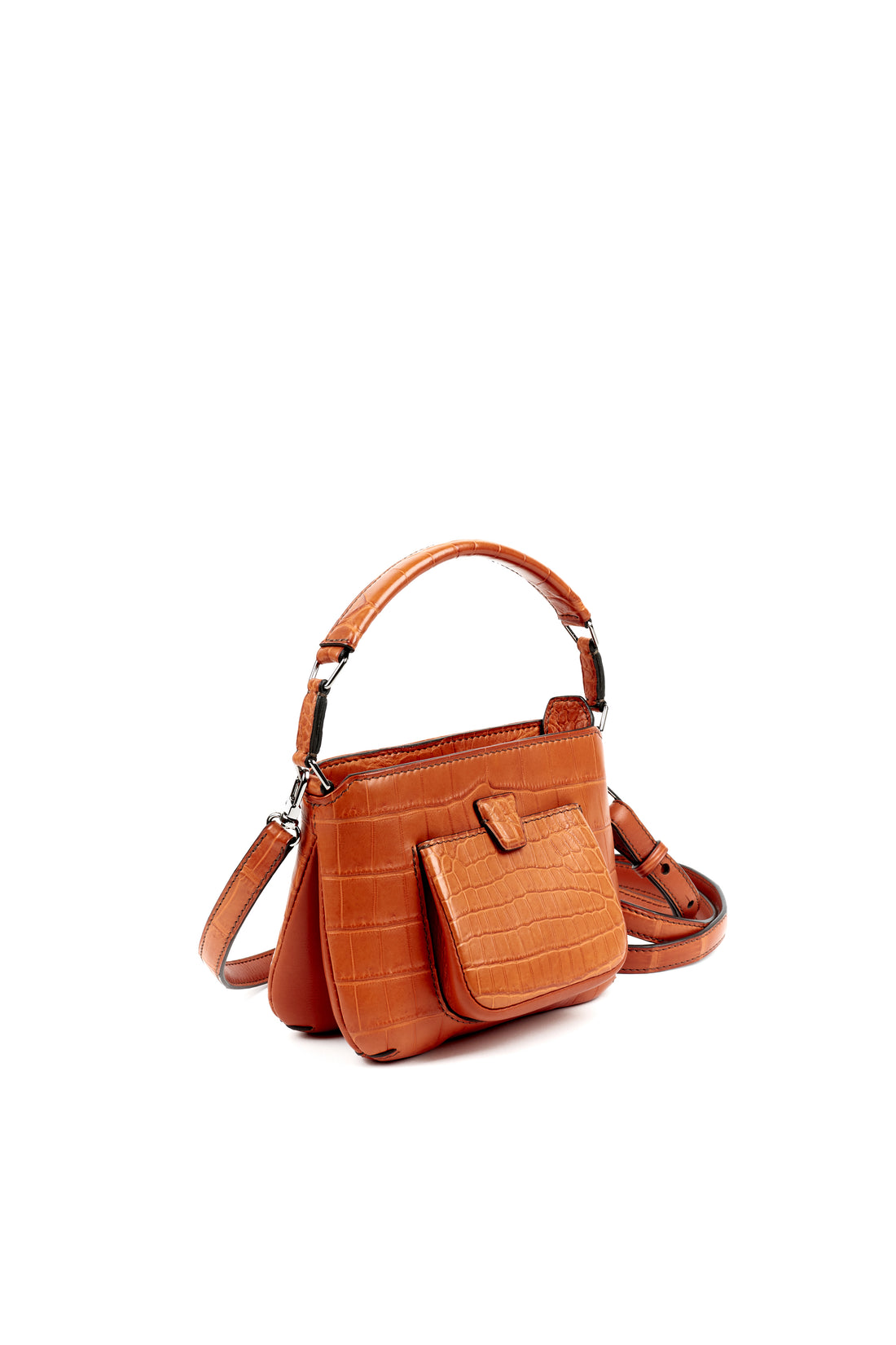 LESLIE 18 - CROCODILE MANDARINE