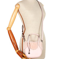 EJIAH 17 - SHEARLING ET VEAU ROSE CERISIER