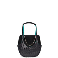 EJIAH 17 DUETTO - AGNEAU SUEDE NUIT NOIR