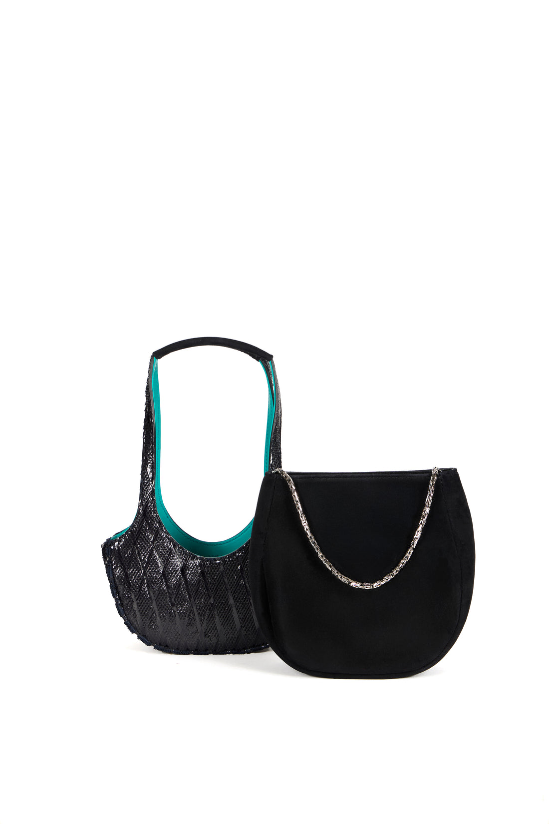 EJIAH 17 DUETTO - AGNEAU SUEDE NUIT NOIR