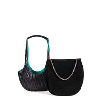 EJIAH 17 DUETTO - AGNEAU SUEDE NUIT NOIR