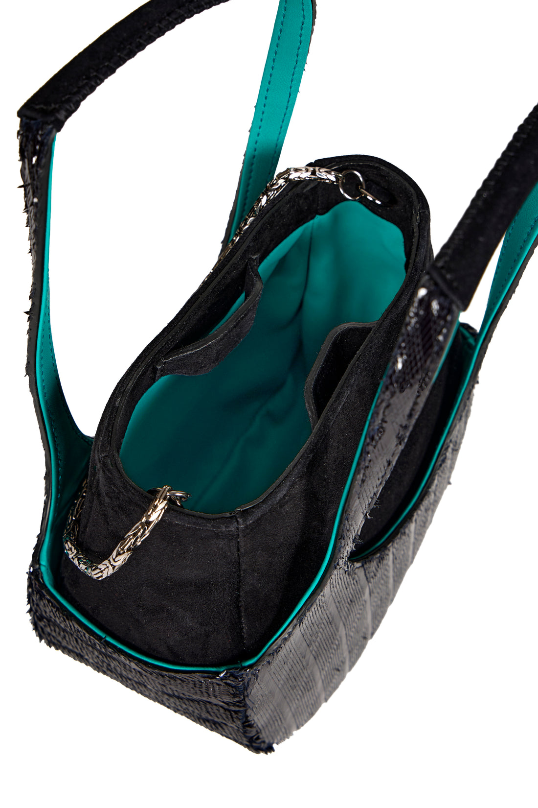 EJIAH 17 DUETTO - AGNEAU SUEDE NUIT NOIR