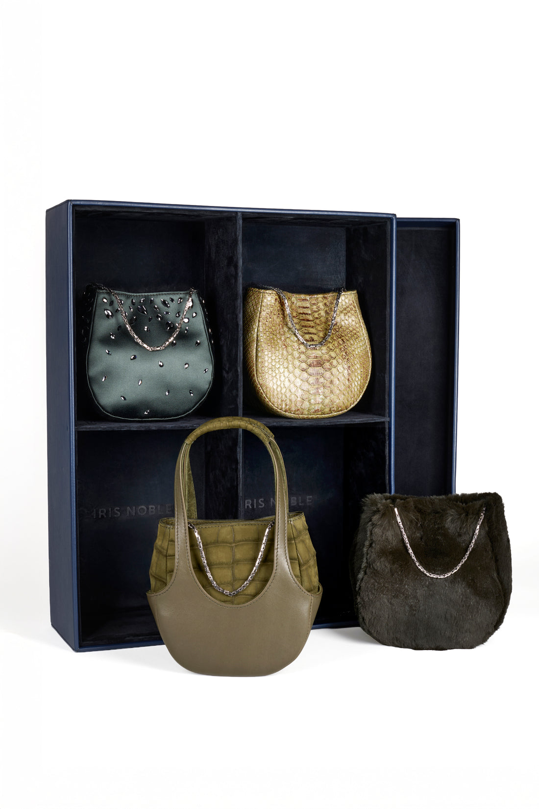 EJIAH 17 DUETTO - VEAU ET PYTHON KAKI