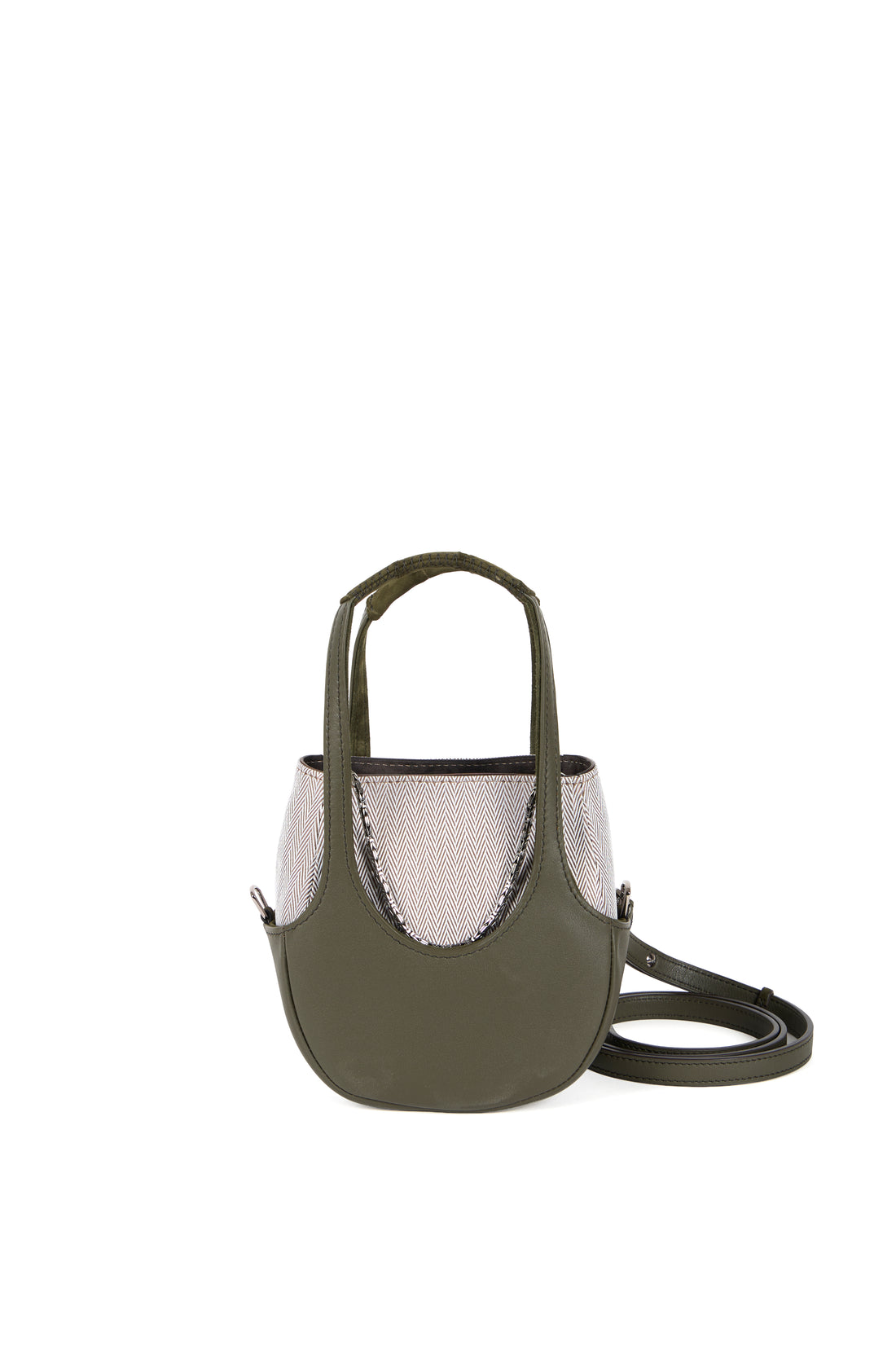 EJIAH 17 DUETTO - VEAU KAKI ET TOILE MARINE