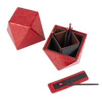 PORTE ALLUMETTES - CROCODILE ROUGE