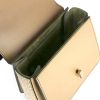 IRIS 18 - VEAU ET CROCODILE TAUPE