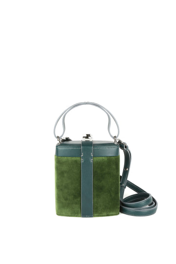 IVY 14 - VEAU VELOURS VERT MOUSSE
