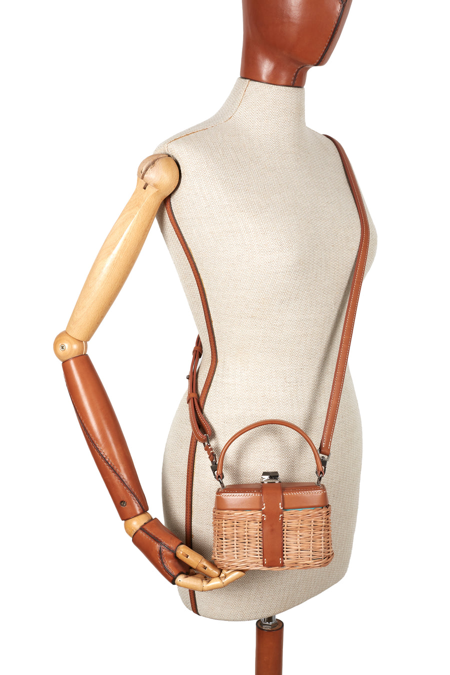 IVY 14 MINI - OSIER NATUREL ET VEAU BARENIA