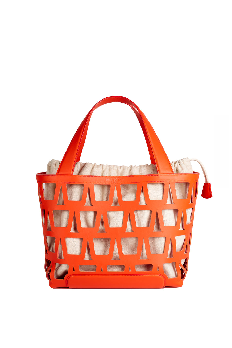 KAYLA TOTE 43 - VEAU ORANGE