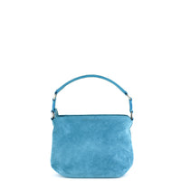 LESLIE 18 - SUEDE ET AUTRUCHE COLVERT