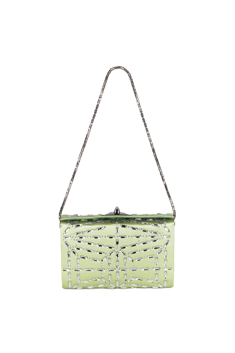 MINAL 18 - CRISTAUX TRAPEZE BAGUETTES - OLIVINE