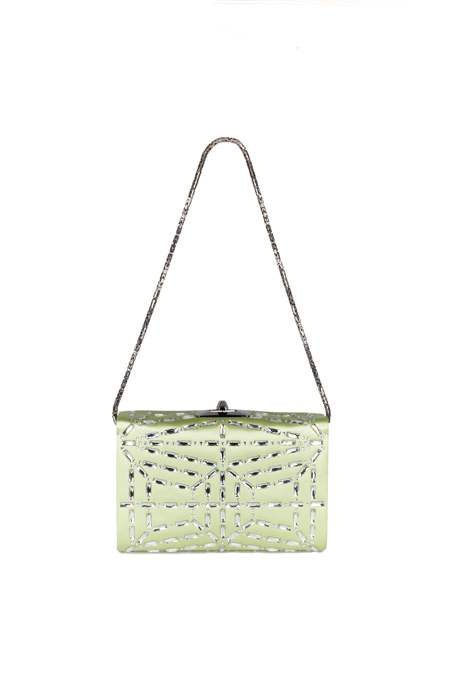MINAL 18 - CRISTAUX TRAPEZE BAGUETTES - OLIVINE