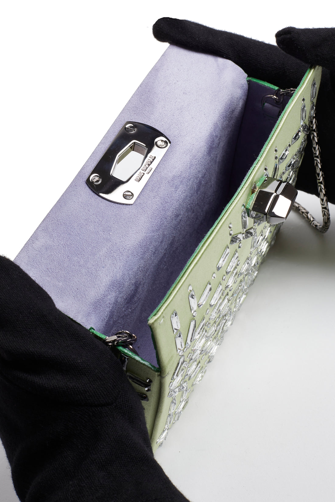 MINAL 18 - CRISTAUX TRAPEZE BAGUETTES - OLIVINE