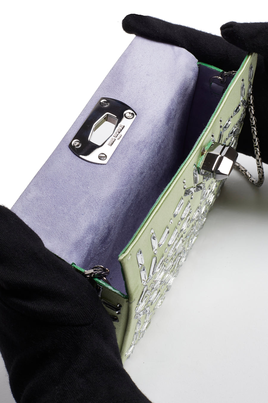 MINAL 18 - CRISTAUX TRAPEZE BAGUETTES - OLIVINE