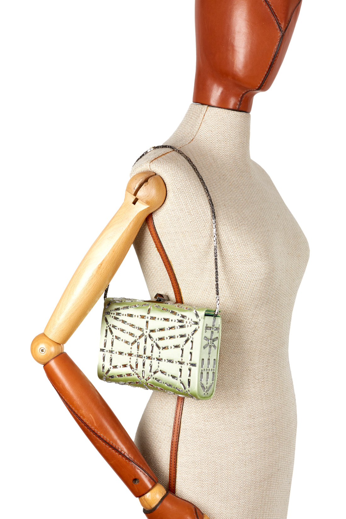 MINAL 18 - CRISTAUX TRAPEZE BAGUETTES - OLIVINE