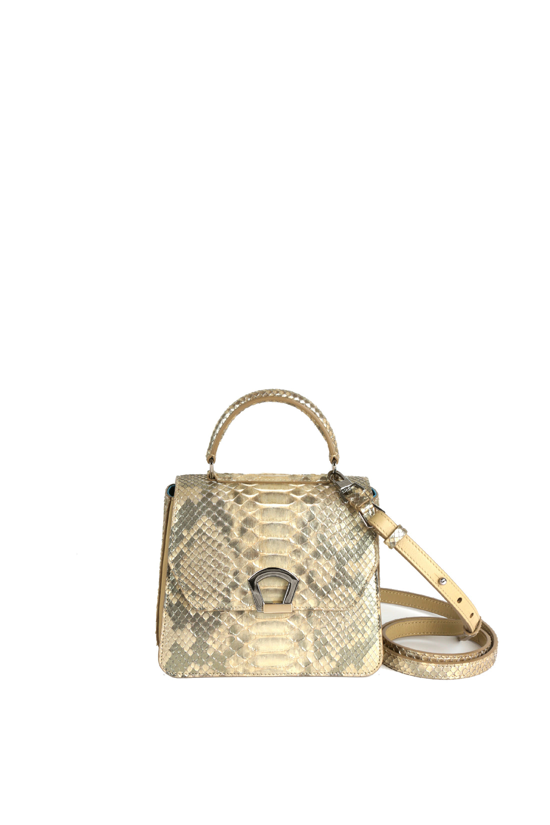 IRIS 18 - PYTHON MÉTALLISÉ OR