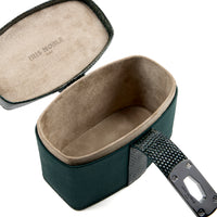 IVY 14 MINI - SATIN VERT SAPIN ET LEZARD VERT