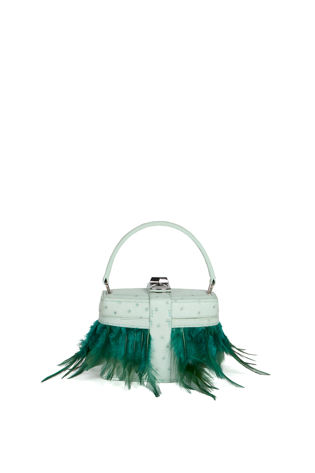 IVY 14 MINI - AUTRUCHE MENTHE ET PLUMES VERONESE